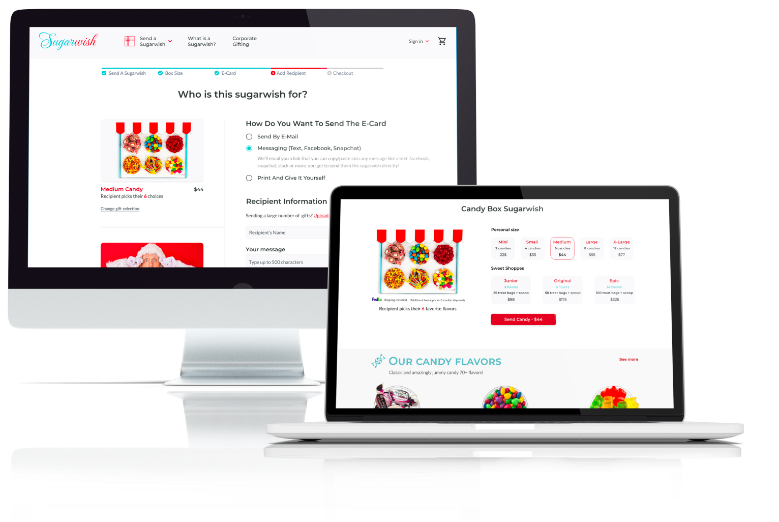 Sugarwish ordering flow redesign